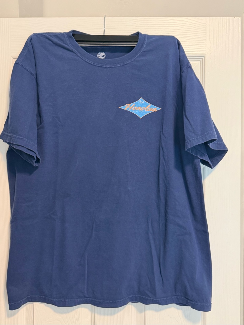 Honolulu Navy Short-Sleeve Crewneck Tee